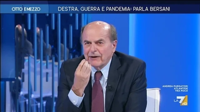 Destra, guerra e pandemia: parla Bersani - Otto e Mezzo - Puntata del 15/6/2022