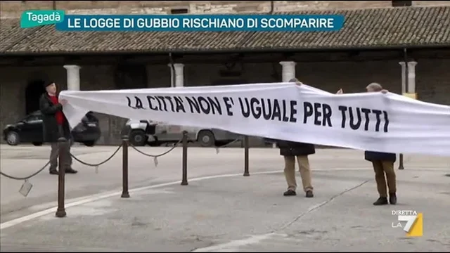 Le logge di Gubbio rischiano di scomparire