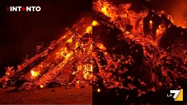 Eruzione dell'Etna, colata lavica in avanzamento: il video