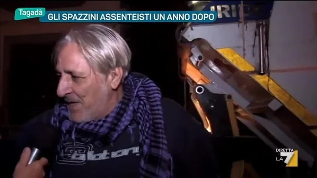 Gli spazzini assenteisti un anno dopo
