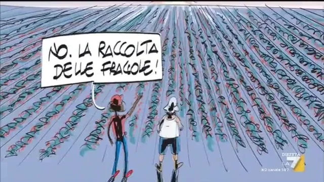 Il cartoon del genio Makkox: "Basterebbe una volta"