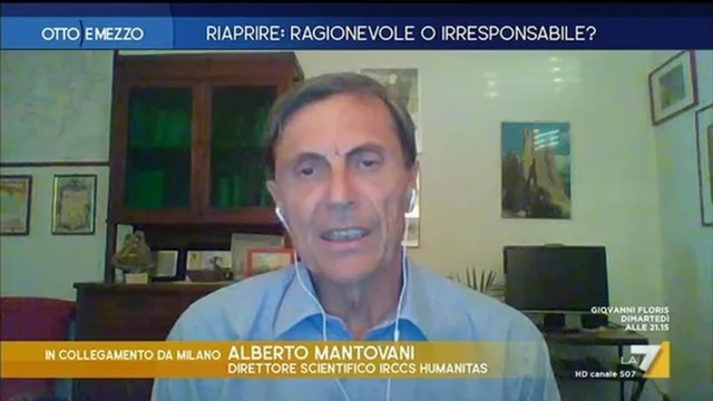 Riaprire: ragionevole o irresponsabile? - Otto e Mezzo, 07/04/2020