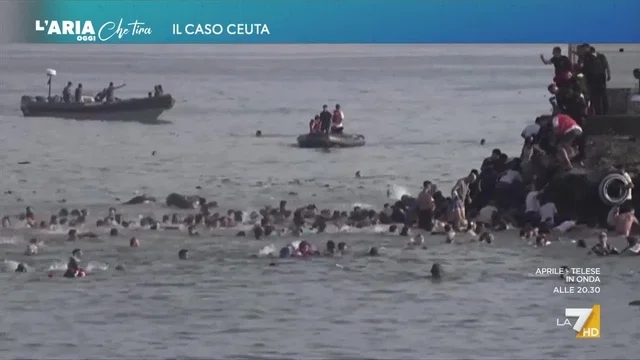 Ceuta, epicentro della crisi dei migranti