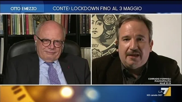Conte: lockdown fino al 3 maggio - Otto e Mezzo - Puntata del 09/04/2020