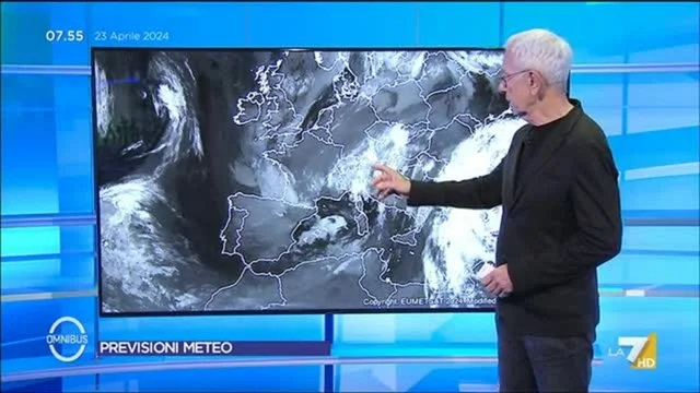 Meteo LA7 - 23/4/2024