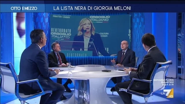 La lista nera di Giorgia Meloni - Otto e Mezzo - Puntata del 19/12/2023