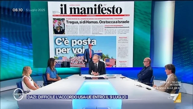 OMNIBUS - Puntata del 5/7/2025