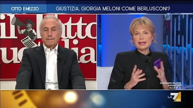 Giustizia, Giorgia Meloni come Berlusconi? - Otto e Mezzo - Puntata del 06/12/2022