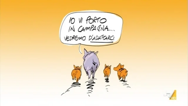 Il cartoon del Genio Makkox: "Esodo"