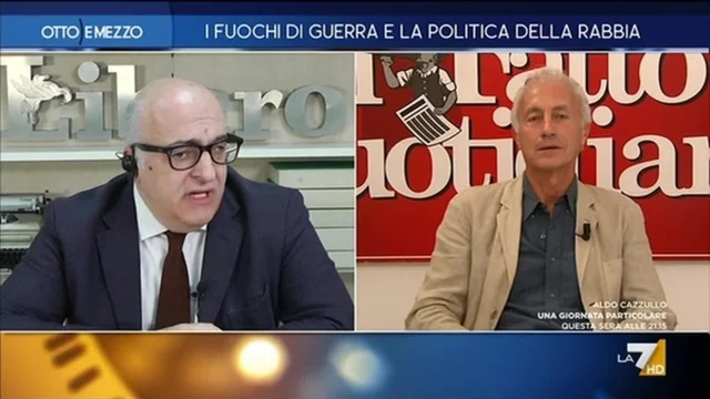 I fuochi di guerra e la politica della rabbia - Otto e Mezzo - Puntata del 25/10/2023