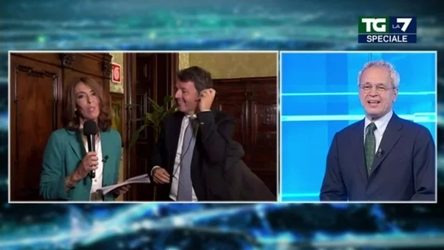 "Direttore, se sei d'accordo c'è Renzi...", "Adesso è inelegante dire di no": siparietto tra Sardoni e Mentana