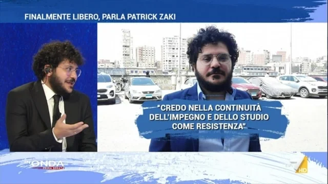 Patrick Zaki parla del libro che lo ha aiutato durante la prigionia