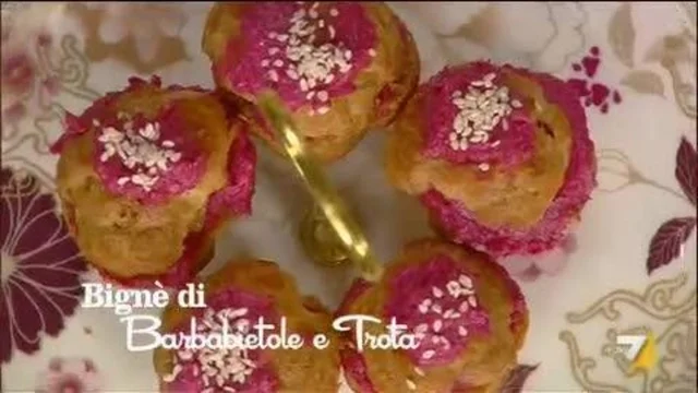 Dolcetti di Barbabietole e Trota