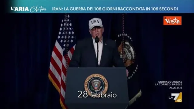 Iran: la guerra dei 106 giorni raccontata in 106 secondi