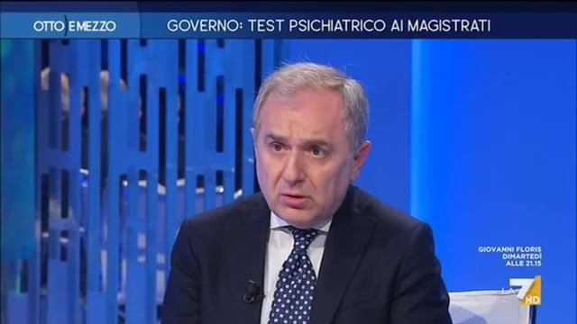 Governo: Test psichiatrico ai magistrati - Otto e Mezzo - Puntata del 26/3/2024