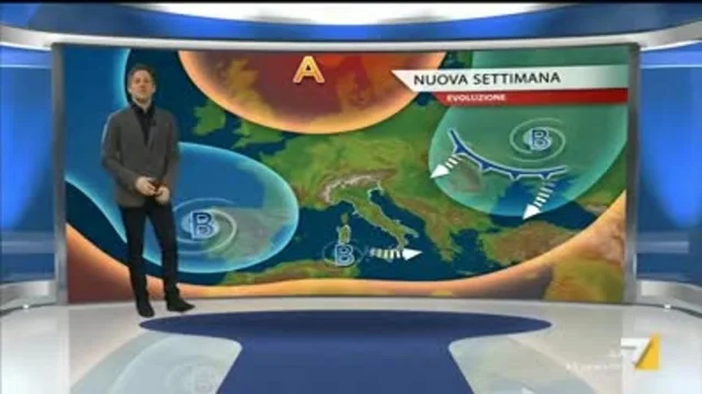 Il meteo della sera