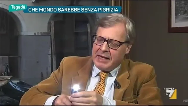 Sgarbi.'Vorrei molto più tempo per l'ozio, pigrizia nulla sono molto attivo'