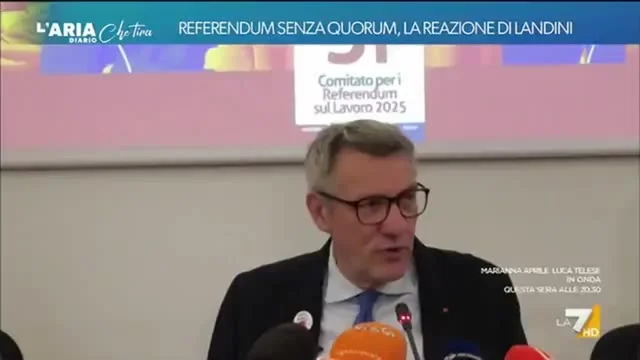 L'Aria Che Tira - Diario