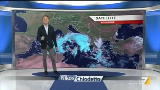 Il meteo della sera del 8 ottobre