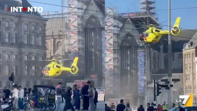 Accoltellamento di massa ad Amsterdam, vicino a Piazza Dam: cinque feriti, arrestato l’aggressore