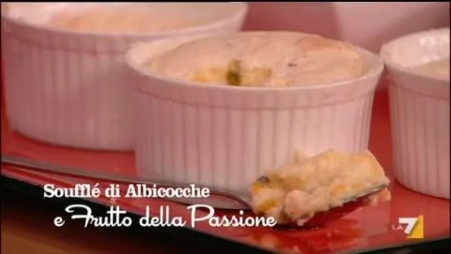 Souffle' di Albicocche e Frutto della Passione