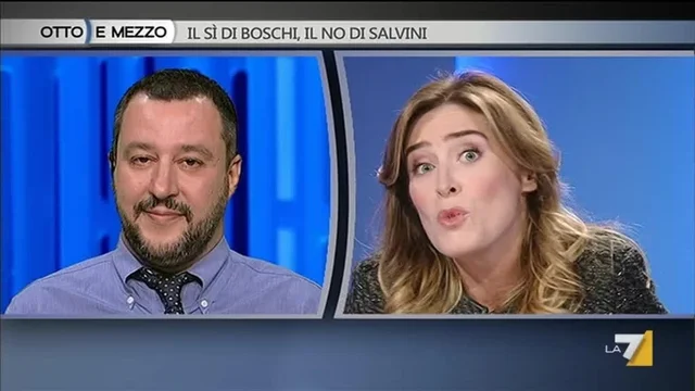 Il Si di Boschi e il No di Salvini