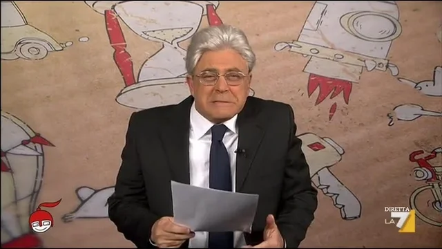 La copertina di Maurizio Crozza sul Quirinale: "I democristiani sono come i rotoloni Regina: non finiscono mai"