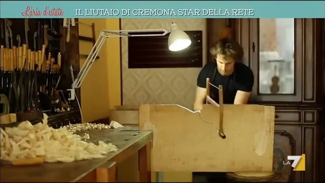 Il liutaio di Cremona star della rete