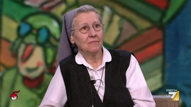 Suor Paola con Bersani e Fornero: “Rubio si presenta con la croce in testa ma poi dimentica gli ultimi”