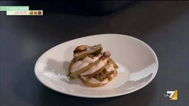 Millefoglie di patate fredda