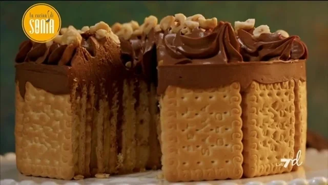 Torta fredda di biscotti secchi