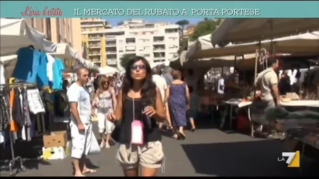 Il mercato del rubato a Porta Portese