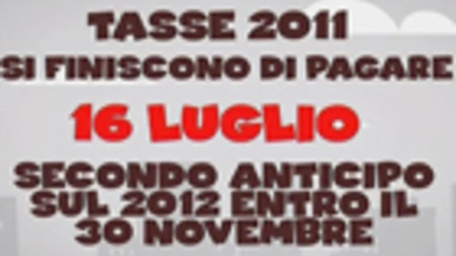 L'IMU E TUTTE LE TASSE DEL 2012