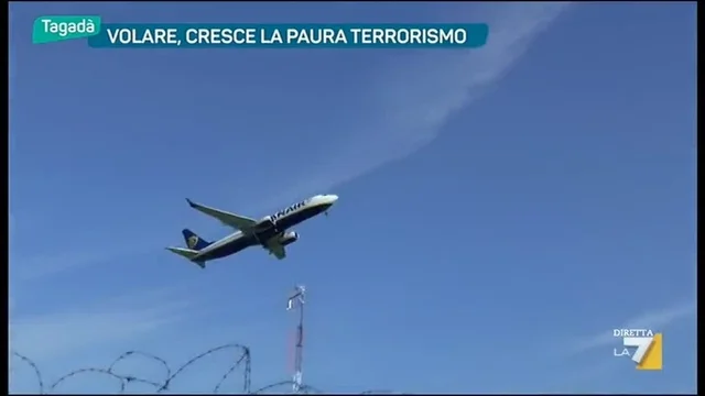 Volare, cresce la paura terrorismo