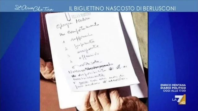 "Giorgia Meloni prepotente e arrogante, non si può andare d'accordo", il biglietto nascosto di Berlusconi
