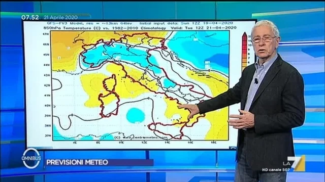 Omnibus - Meteo del 21/04/2020