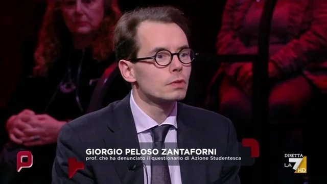 L'intervista a Giorgio Peloso Zantaforni, il professore che ha denunciato il questionario di Azione Studentesca