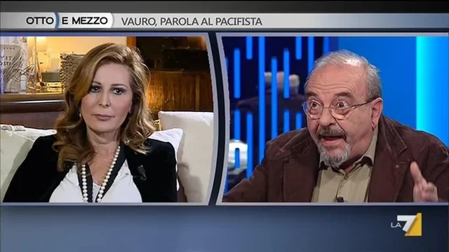 Vauro parola al pacifista