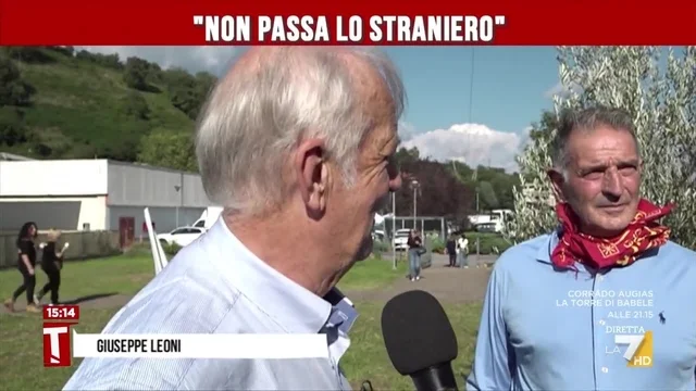 "Non passa lo straniero"