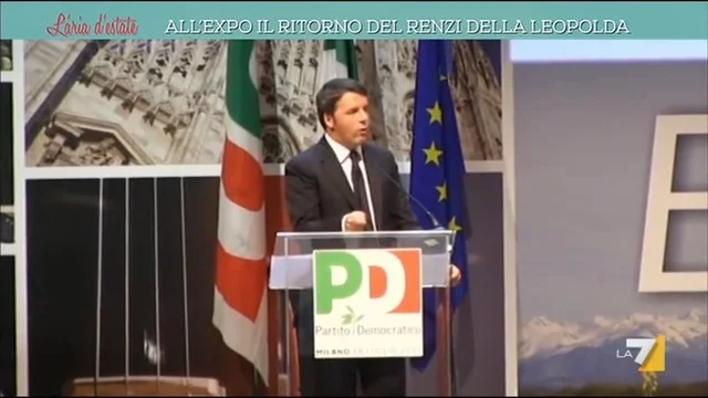 All'Expo il ritorno del Renzi della Leopolda