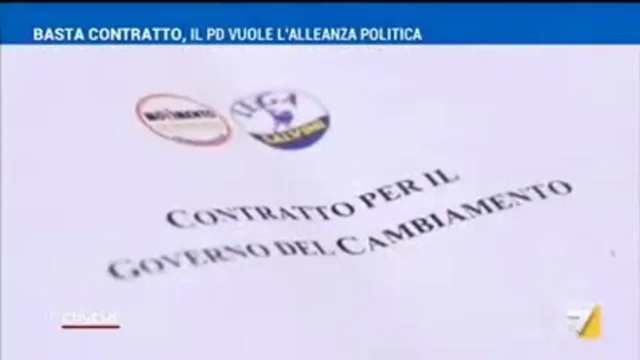 Basta contratto, il Pd vuole l'alleanza politica, il punto di Elena Testi