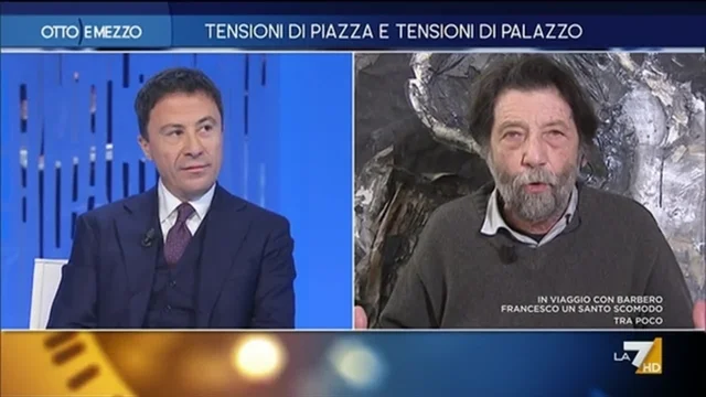 Tensioni di piazza, tensioni di Palazzo - Otto e Mezzo - Puntata 13/1/2025