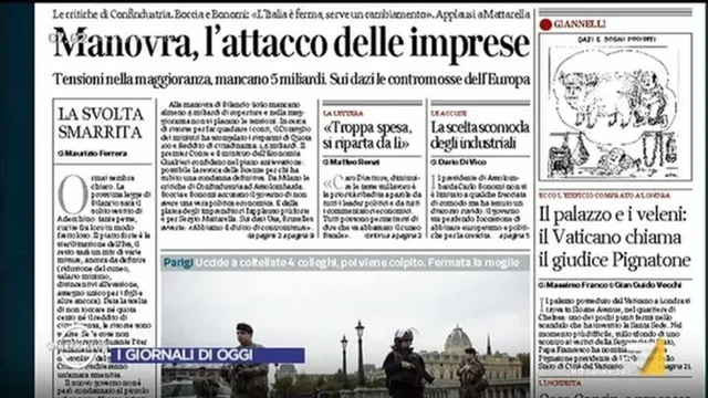 Omnibus News - I giornali di oggi - 04/10/2019