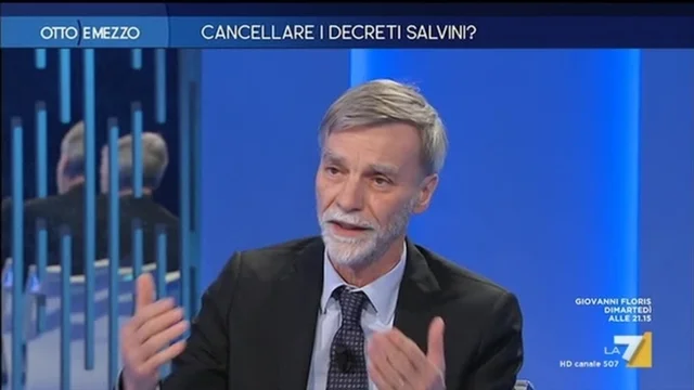 Cancellare i decreti Salvini? - Otto e Mezzo, puntata 18/02/2020
