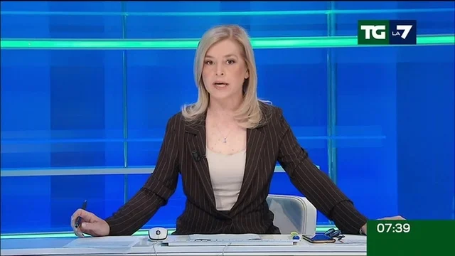 TG LA7 edizione delle 7.30 del 22/5/2026