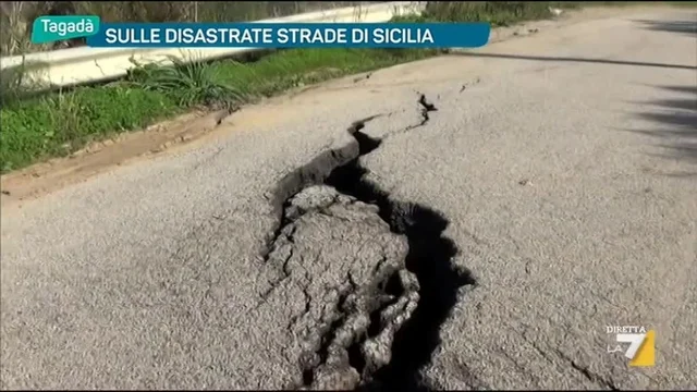 Sulle disastrate strade di Sicilia