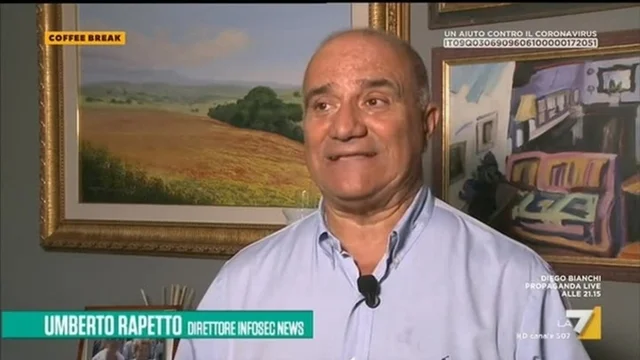 App 'Immuni', Lavinia Bruno intervista Umberto Rapetto