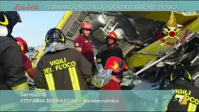 Il binario unico la pista dell'errore umano