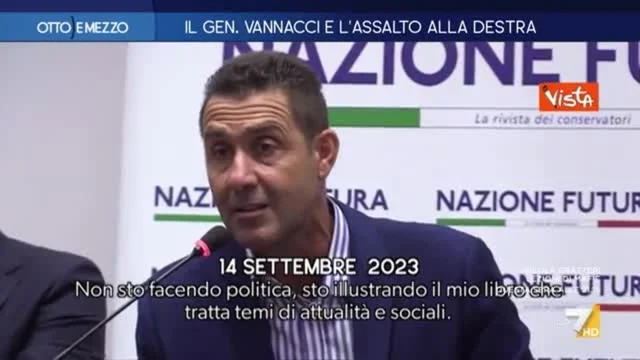 Gruber a Vannacci: "Con tutte queste giravolte, perché uno dovrebbe fidarsi di lei?"