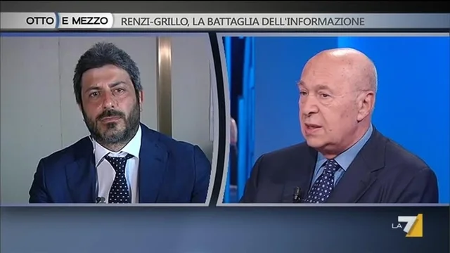 Renzi-Grillo la battaglia dell'informazione